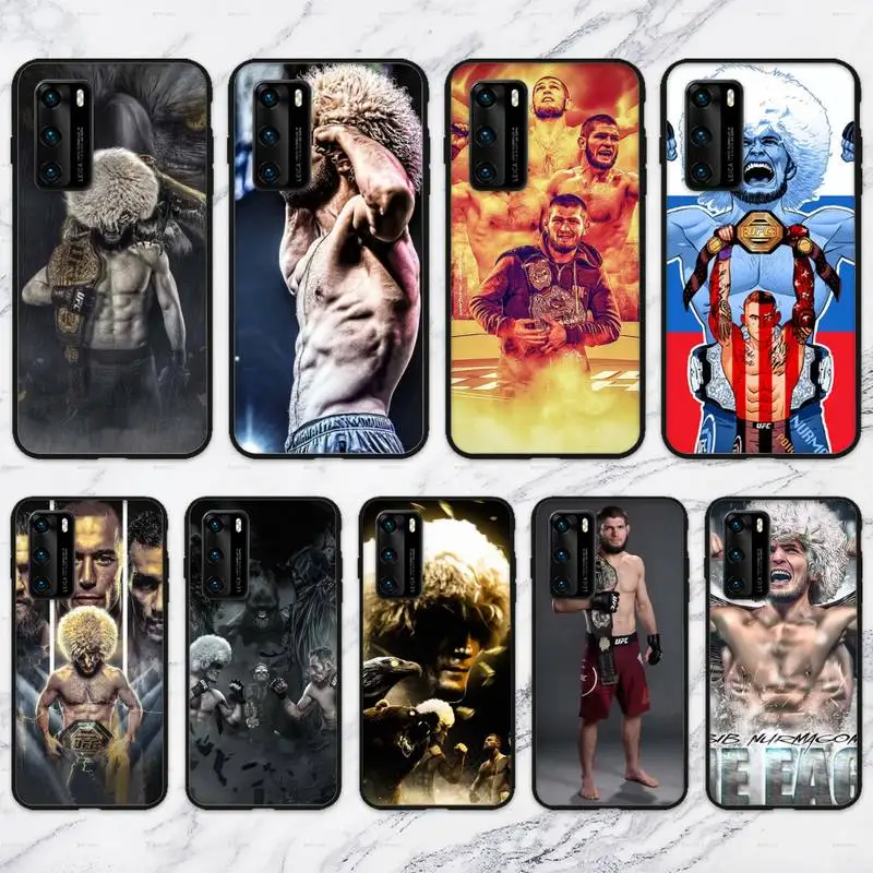 Чехол для телефона K-Khabib-Nurmagomedovs Huawei MATE20 P20 P30 P40PRO LITE Honor9 10I20I Y5 Y6 Y7 | Мобильные
