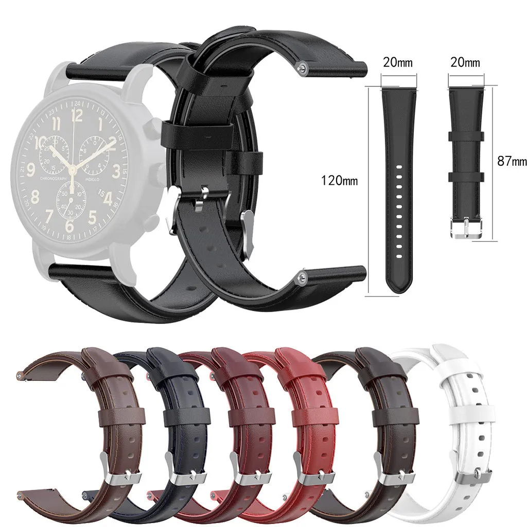 Leather Replacement Watch Band Buckle Wristband Strap for Weekender/Expedition