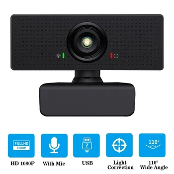 

New HD 1080P webcam Built-In Microphone Usb Video Web Camera for Computer Network Live Camera free shipping
