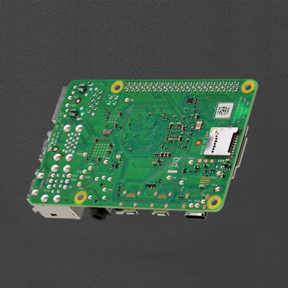 Raspberry Pi 4 модель 4B B BCM2711 четырехъядерный Cortex-A72 1,5 ГГц 1 ГБ/2 ГБ/4 ГБ ОЗУ с двухдиапазонной поддержкой Wi-Fi Bluetooth PoE