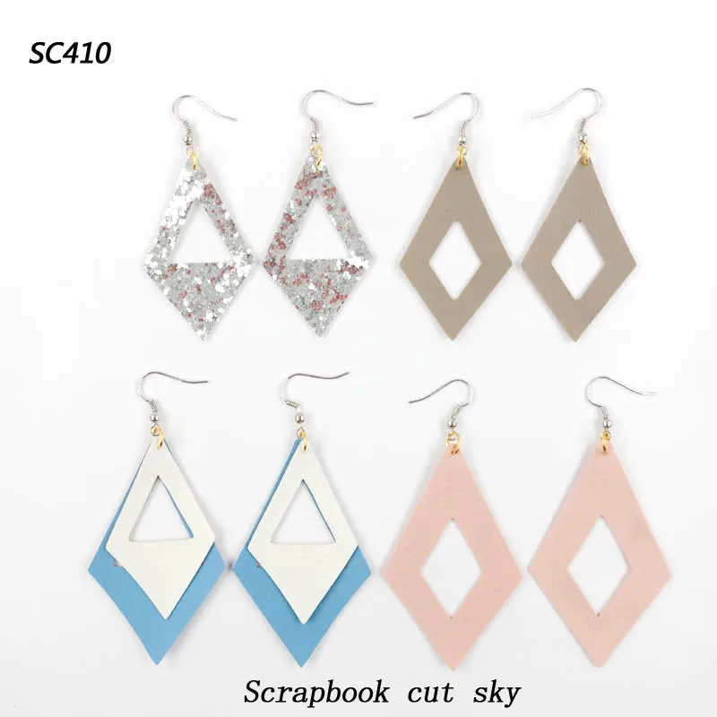 Earring-SC410 скрапбукинга срезанное небо и стальные деревянные штампы совместимы с большинством машин