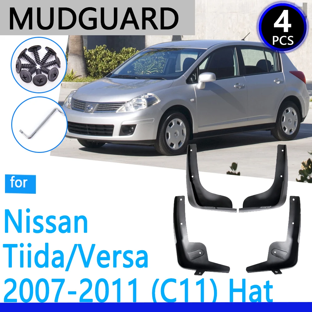 Крылья подходят для Nissan Tiida Versa Latio C11 2007 ~ 2011 2008 2009 2010 автомобильные аксессуары