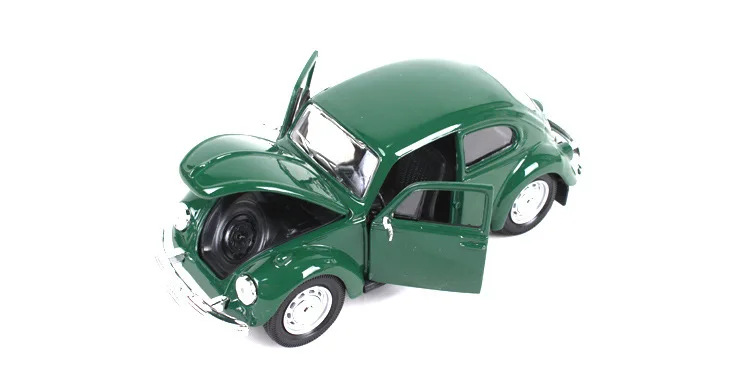 1/24 Maisto VW beetle автобус Самба винтажная литая под давлением модель автомобиля Simulatio Коллекционная Коллекция металлический материал коллекция Рождественский подарок