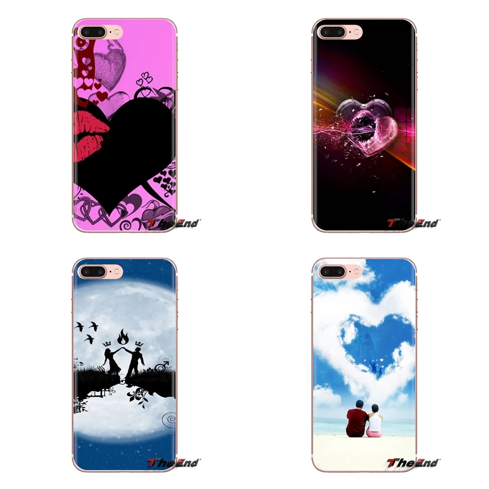 Abstract Love Heart For LG Spirit Motorola Moto X4 E4 E5 G5 G5S G6 Z Z2 Z3 G2 G3 C Play Plus Mini Soft Transparent Cases Covers |