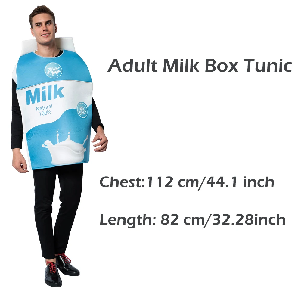 Eraspooky Funny Food Milk Cookies Cosplay Halloween Costumes For Adult Women Kids  Christmas Party Group Family Matching Outfits