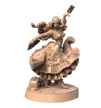 

1/24 75mm Resin Model Girl Figure Unpainted No Color RW-079