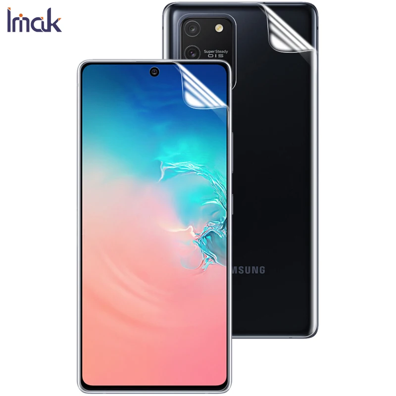 Защитная пленка IMAK Hydrogel III для Samsung Galaxy S10 Lite защиты экрана телефона + задняя
