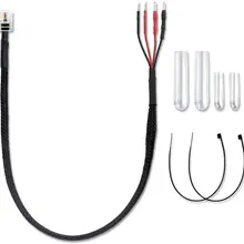 Cable de alimentación de 12 pulgadas RJ11, cable de espejo, Detector de Radar, cable duro para Escort Valentine One Uniden Beltronics