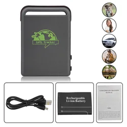 TK102B rastreador GPS GSM GPRS para coche, dispositivo localizador de seguimiento de vehículos, alarma de exceso de velocidad, accesorios para coche