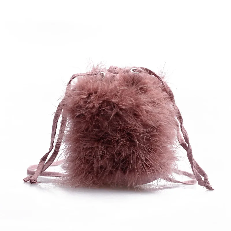 Мягкие леопардовые сумочки для женщин, теплая меховая шерстяная сумка через плечо, вечерняя сумочка-клатч, зимняя женская сумка-мессенджер через плечо - Цвет: Purple 5100