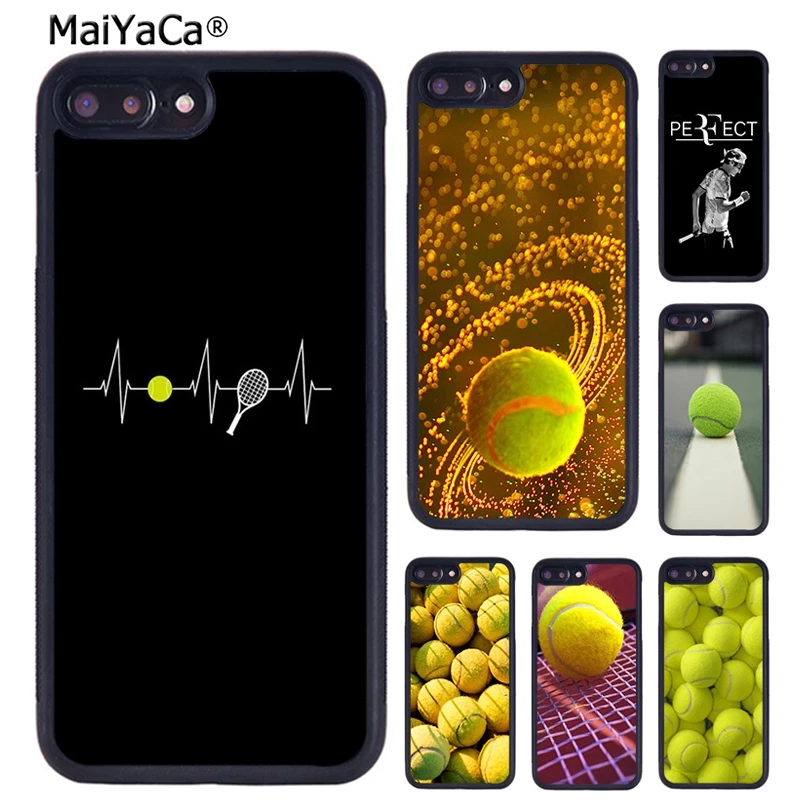 Спортивный чехол MaiYaCa для телефона с теннисным мячом iPhone X XR XS 11 12 Pro MAX 5 6 S 7 8 Plus Samsung