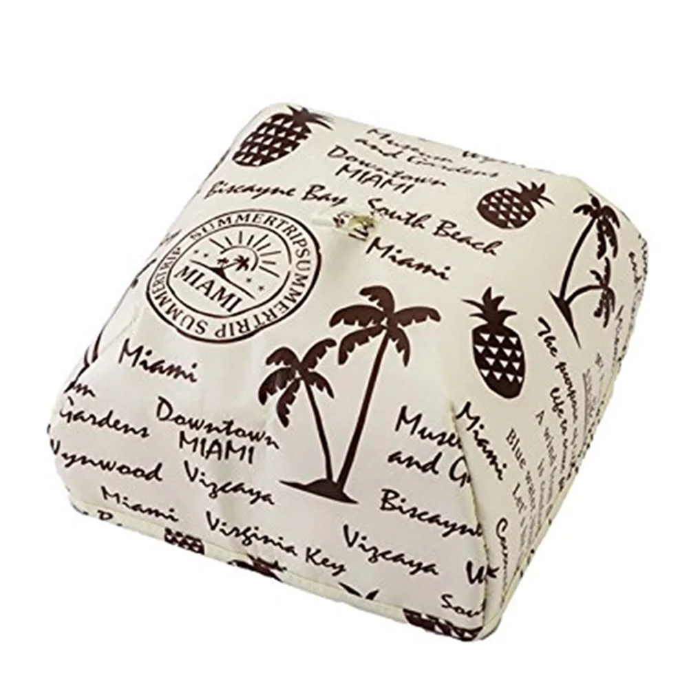 Beige Pineapple S 1 шт. крышки для пищевых продуктов сетки согревают овощи Крышка Складная крышка из алюминиевой фольги посуда изоляция кухня Cozinha Criativa 66CY - Цвет: Beige Pineapple S