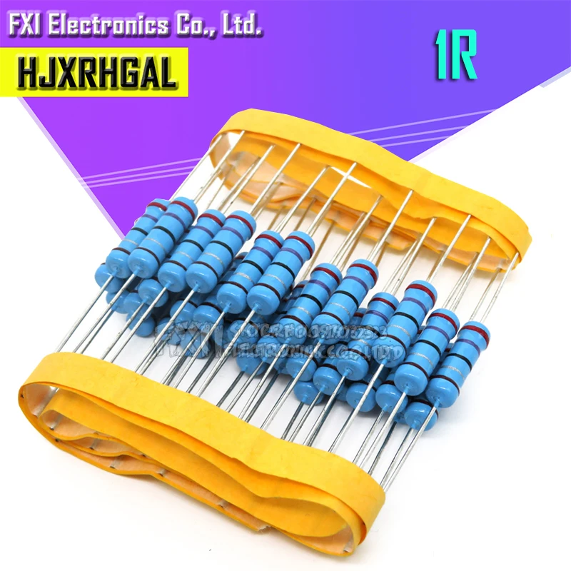 

20pcs 1 ohm 2W 1R Metal film resistor New original