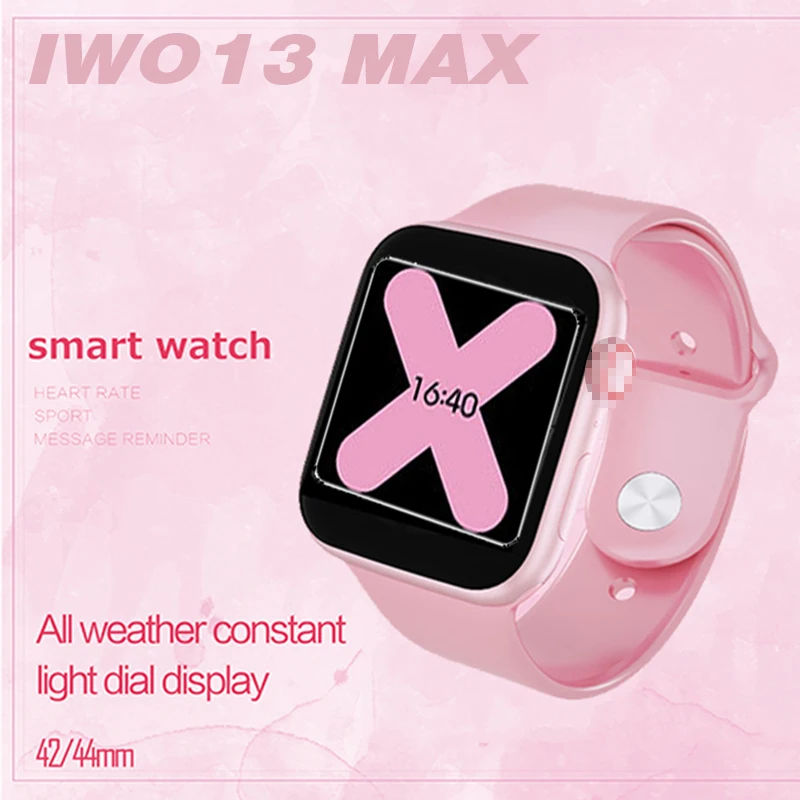 IWO13 Max умные часы Beehive Full Touch 44/42 Миланская Замена для силиконового ремешка IP68 спортивные Смарт-часы для Android IOS PK IWO8