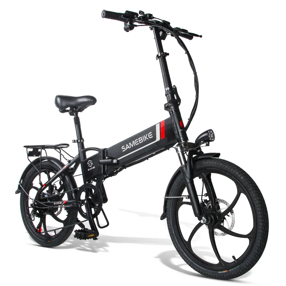Excellent Samebike 20" Aluminum Alloy Foldable Electric Bicycle 48V 8Ah Intelligent LCD Display Remote Control Anti-theft Alarm Bike 1 Excellent Samebike 20" Aluminum Alloy Foldable Electric Bicycle 48V 8Ah Intelligent LCD Display Remote Control Anti-theft Alarm Bike 1