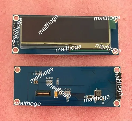 IPS 2 23 дюймов 7PIN SPI синий PM OLED экран с адаптером плата SSD1305 IIC интерфейс 128*33 3 В|lcd screen