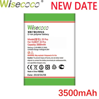 

Wisecoco 3500mAh J3 PRO Battery For CUBOT J3 RPO CellPhone In Stock Latest Production High Quality New Battery+Tracking Number