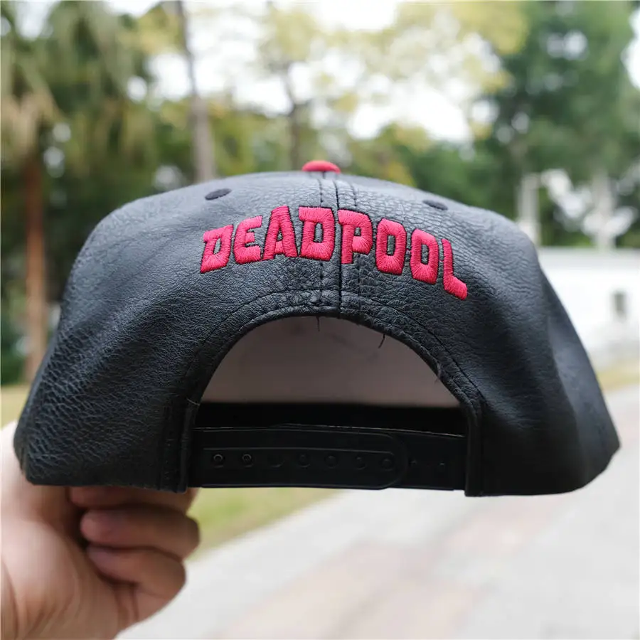 Snapback Кепка кожаная бейсболка для мужчин Модная Повседневная Bboy хип-хоп кепка s