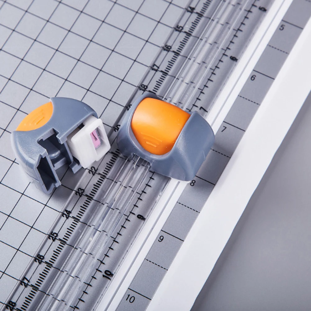 Портативный нож для резки бумаги формата А4/А5 триммер фотобумаги коврик