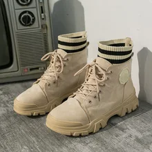 Новинка года; женские повседневные ботинки; зимние модные спортивные удобные кроссовки; женская зимняя теплая обувь; Теплые ботильоны на шнуровке; K11-30