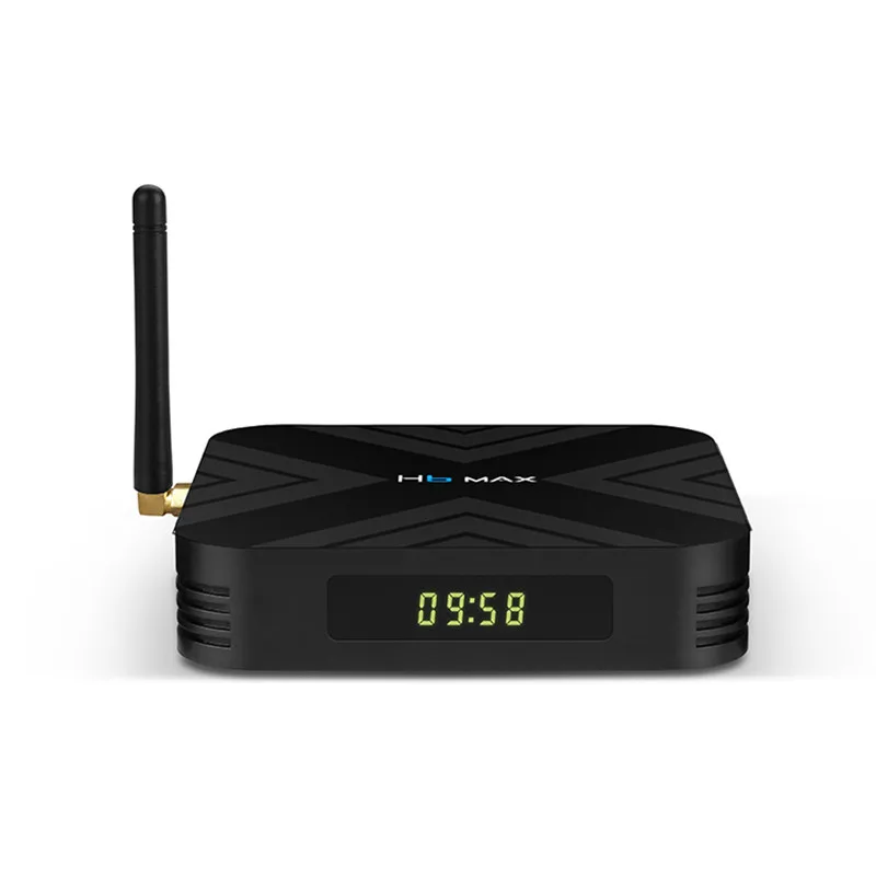 H6 MAX Smart TV BOX Android 9.0 4K 6K Allwinner H6 4GB RAM 32GB ROM 2.4G WIFI with Remote Control TV Box