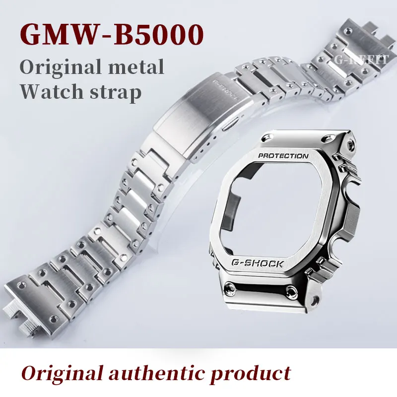 Ремешок для часов из нержавеющей стали 316L G-Refit GMW-B5000 5600 титановый 2020 | Наручные