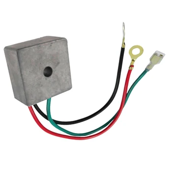 

27739G01 Kart Sport Accessories Golf Cart Voltage Regulator Single Hole Practical Replacement Mini Metal Rectifier For EZ GO