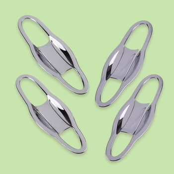 

8pcs/set Chrome Plated Outer Door Handle Surrounds Bowl Cover Trim Frame Fit for Jeep Cherokee KL 2014-2019 Car Styling