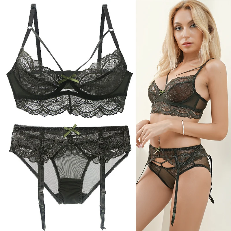 

DaiNaFang New Sexy Bra Sets For Ladies Ultra-ThinThick Lingerie Panty 34/75 36/80 38/85 40/90 42/95 BCD Cup Female Underwear