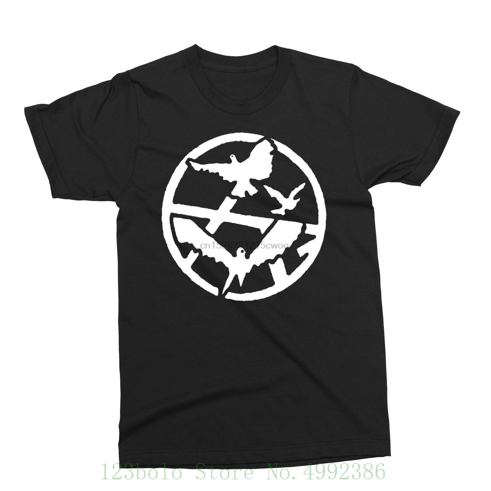 

Anarchy Doves - Shirt Peace Punk Love Anti - War Crust Conflict Cool Summer Tees