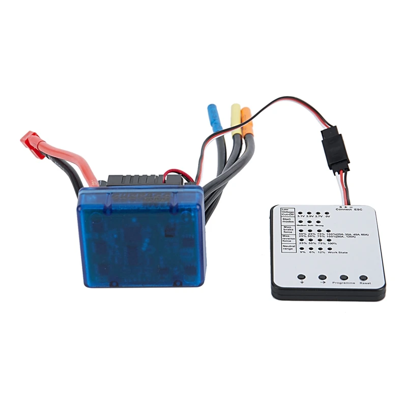 SURPASS HOBBY S-120A бесщеточный ESC с 6,1 V/3A SBEC и программной картой для 1/8 RC автомобилей