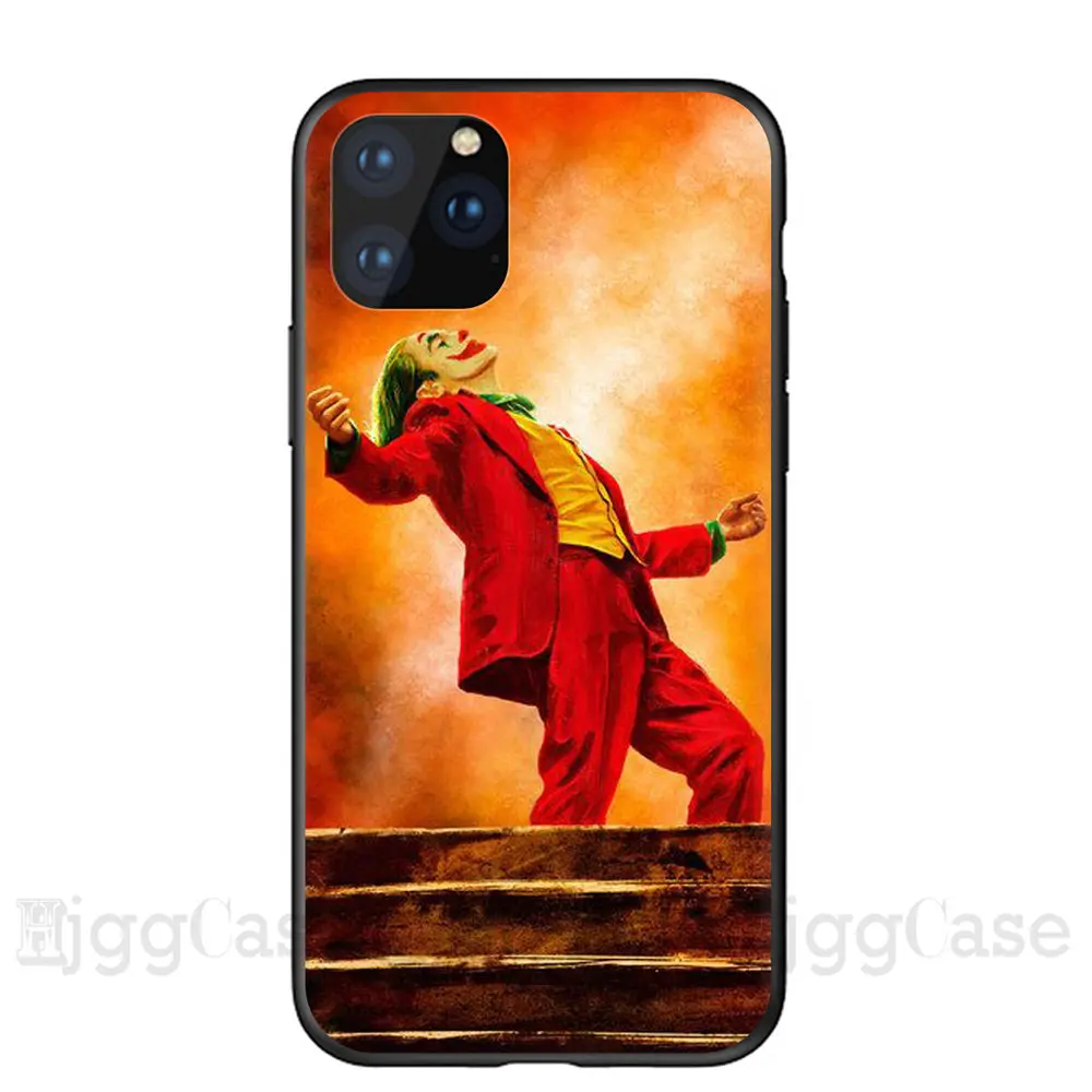 Joker Joaquin Phoenix мягкий силиконовый черный чехол для телефона для iPhone 11 Pro MAX 5S SE 6 6s 7 8 Plus X Xs MAX XR - Цвет: F4362