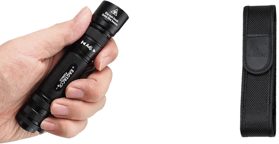 EAGTAC P200LC2 XML2 1286lm светодиодный фонарик 18650 CR23A Батарея Nichia 219C 4000K 365NM УФ светодиодный XPL HI длинные через охотничий фонарь