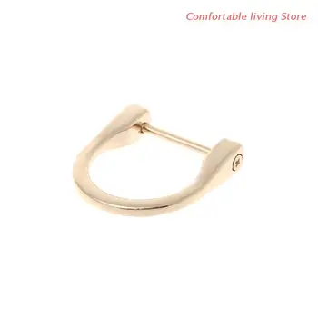

2.5cm Metal D ring buckle Detachable Openable Removable Handbag Purse Strap DIY
