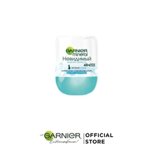 Garnier Дезодорант-антиперспирант шариковый "Mineral, Ледяная свежесть" без спирта, невидимый, женский, 50 мл