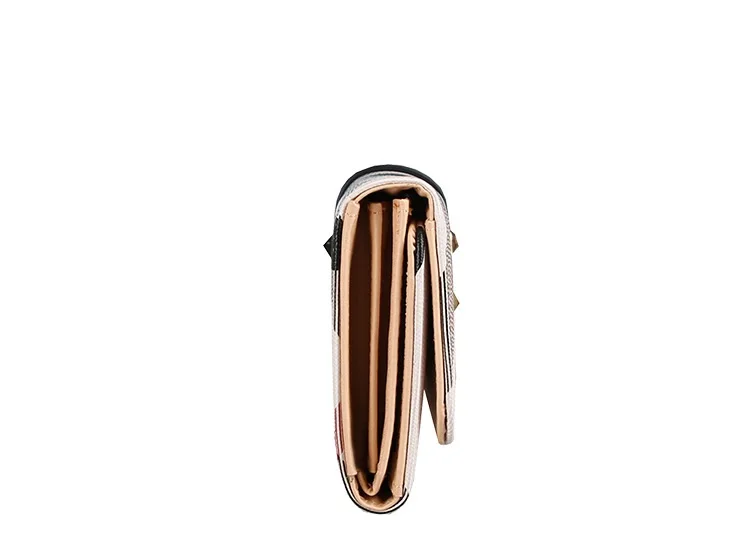 FERAL CAT Female Luxury New Zipper Fashion Wallet Women Wallets Card Hand Bag Phone Packages25