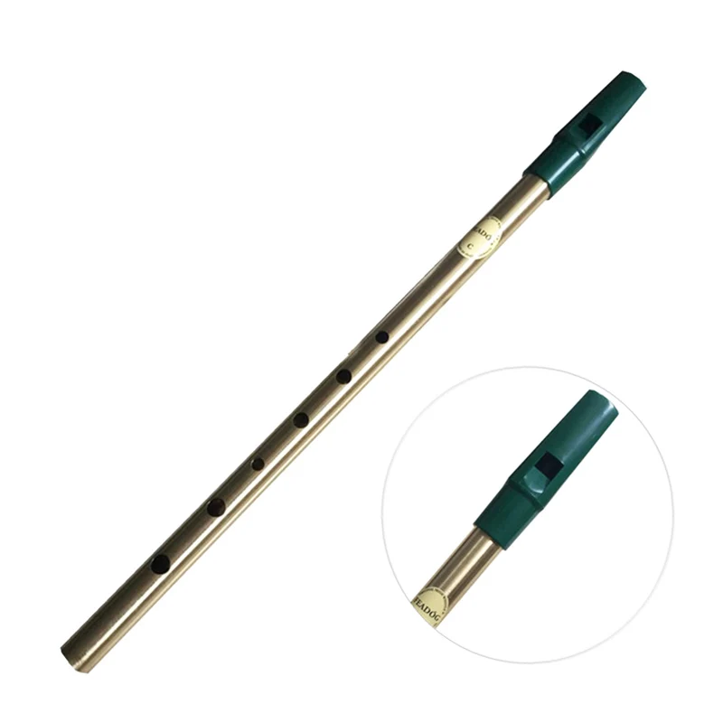 Irish Tin Whistle Irish Flute 6 Hole Whistle Flute Nickel