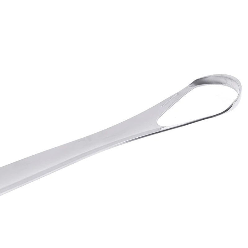 Stainless Steel Tongue Scraper Cleaner Fresh Breath Cleaning Coated TongueToothbrush Dental Oral Hygiene Care Tools