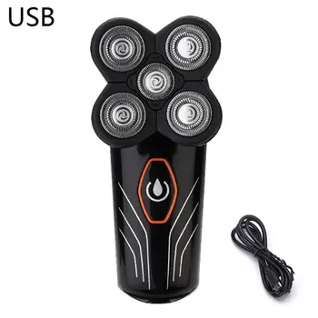 

5 in 1 Rechargeable Bald Razor Men Electric Shaver Hair Beard Trimmer Shaving Machine
