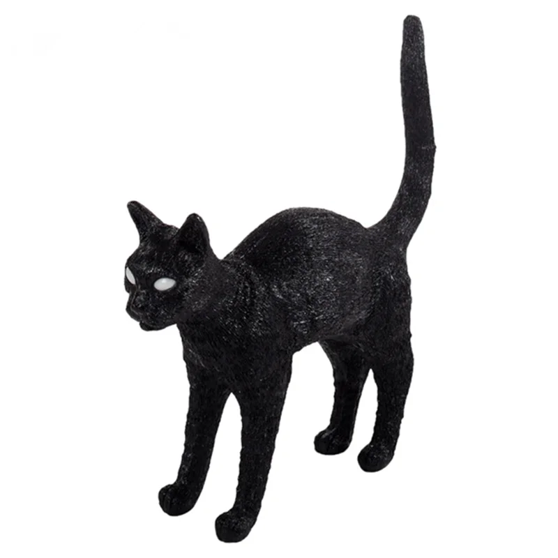 Moderne Seletti Resine Chat Lampes De Table Led Minimaliste Creativite Animal Design Lampes De Bureau Pour Enfants Chambre A Cote Du Salon Aliexpress