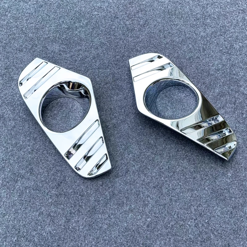 ABS хромированный передний противотуманный светильник декоративная рамка