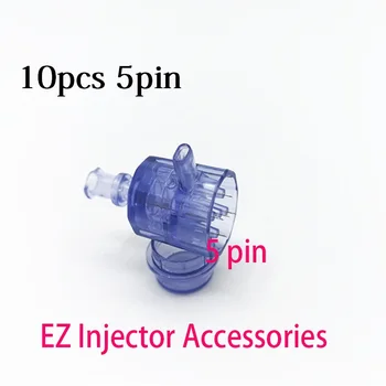 

10pcs Disposable 5 pins / 9 pins Ez Vacuum Water Mesotherapy masogun Injection pinhead Needles Tip Negative Pressure Cartridges