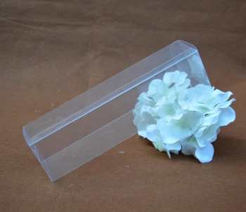 

10pcs PVC Transparent Package Box Wedding Birthday Gift Craft Jewelry Storage Boxes rectangle Clear Plastic Sweet Candy Boxes