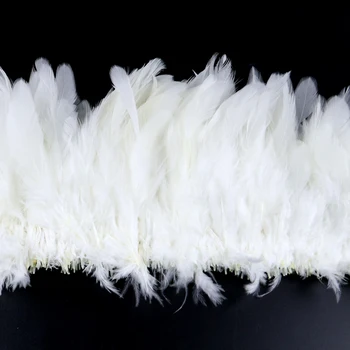 

1 Bunch Natural White Rooster Saddle Feathers Pheasant Decoration Plumes DIY Jewelry Custume Party Decorative Plume 800-1000PCS