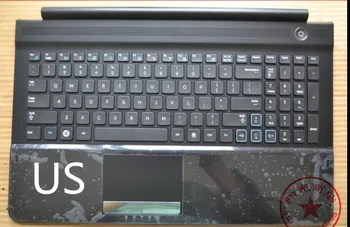 

US New laptop keyboard with touchpad palmrest for Samsung RC512 rc510 rc520