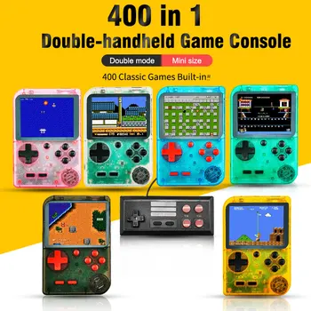 

Retro FC 400 in 1 Video Game Console Games Pocketgo Consola Retro Game Mini Handheld Players 8 Bit Classic Gamepad for Kids