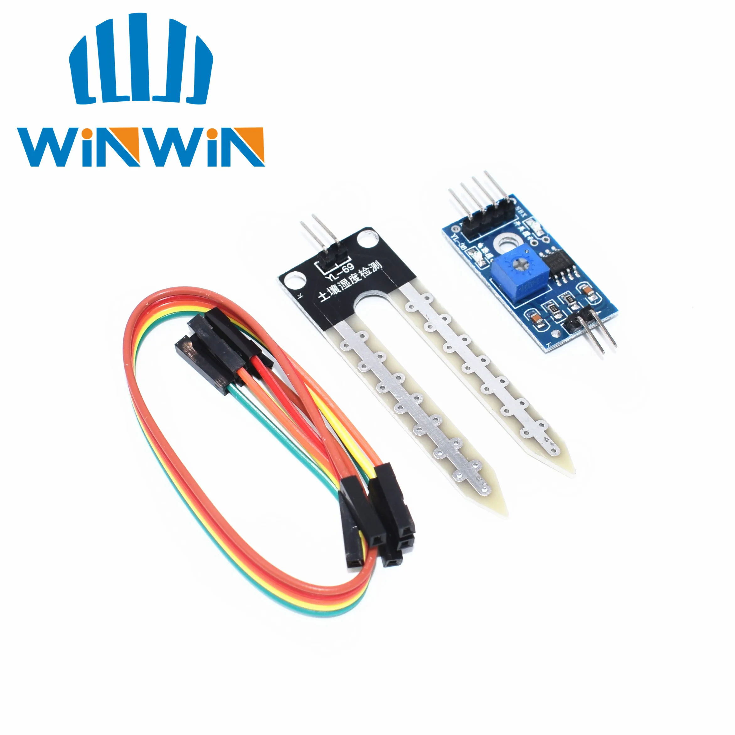 

B32 20pcs/lot soil the hygrometer detection module robot intelligent car soil moisture sensor
