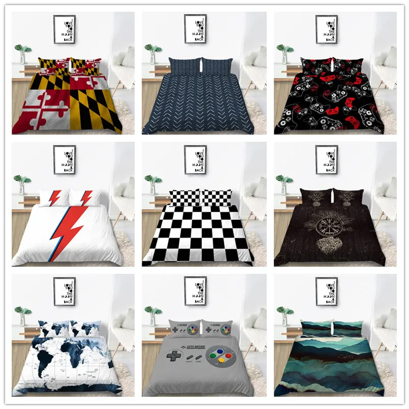 

Home Textile Bedding set Single Double King Size Bedding Cover Suit for kids boys for Home Textile of Bedspreads 2019 new design