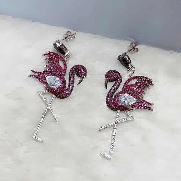 

Designer Fashion 925 Sterling Silver Jewelry 3A Cubic Zirconia Party Earring