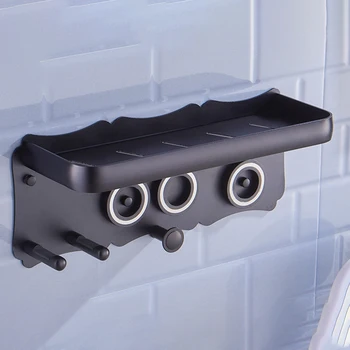 

1X Hair Dryer Rack Holder Hagner Hanging Punch-Free For Dyson Hair Dryer Accessories Wall Mount